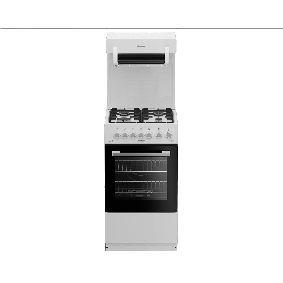 Blomberg GGS9151W 50cm Single oven Gas Cooker with Eye Level Grill - White