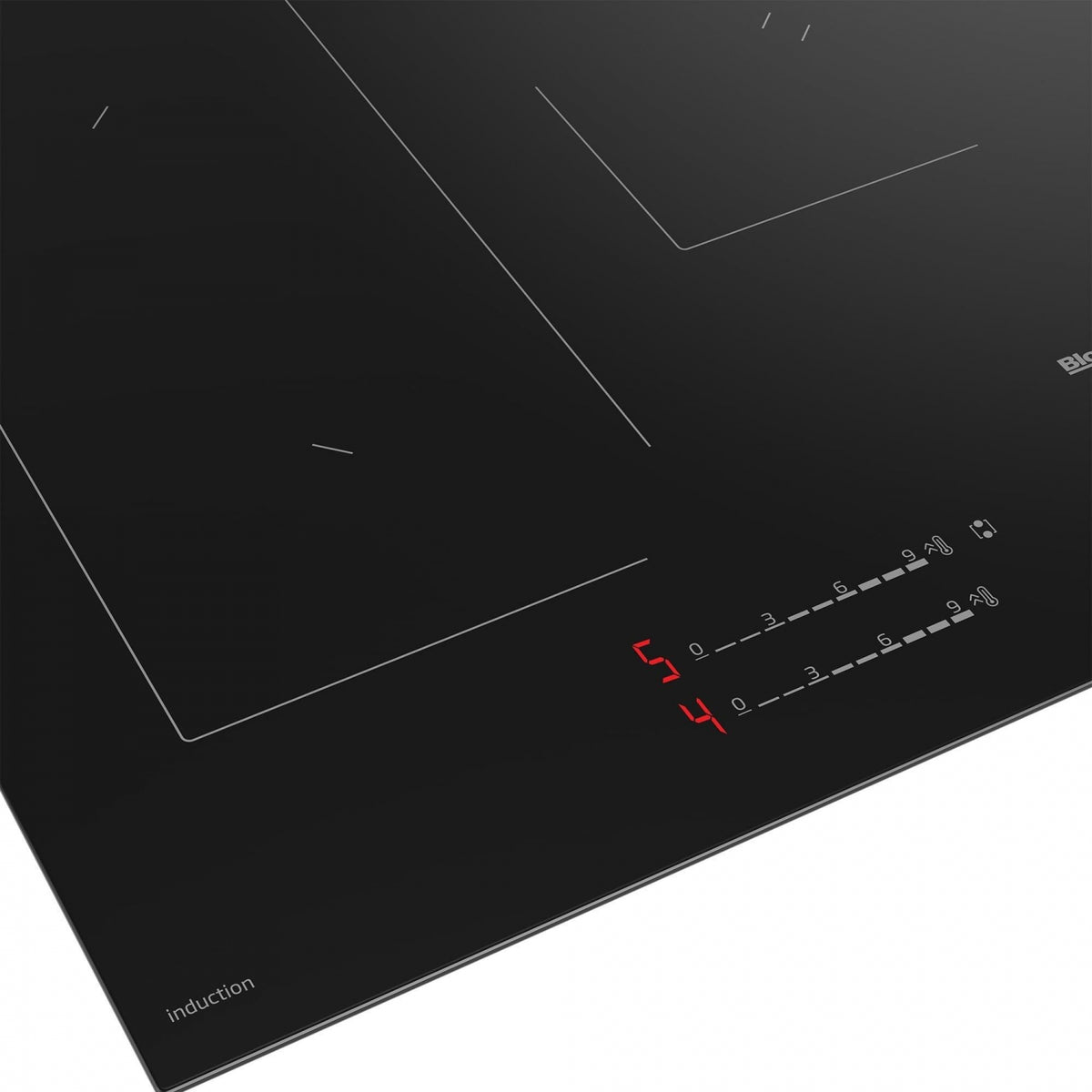 Blomberg MIX55487N 78cm Cook Sensor Induction Hob - Black