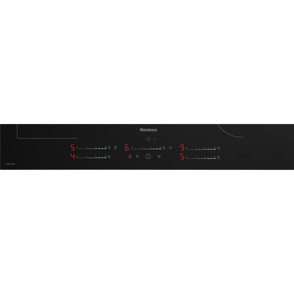 Blomberg MIX55487N 78cm Cook Sensor Induction Hob - Black