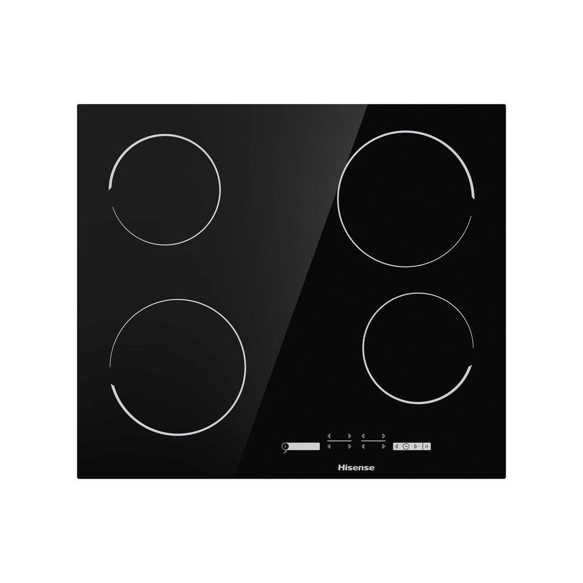 Hisense E6431C 59.5cm Ceramic Hob - Black