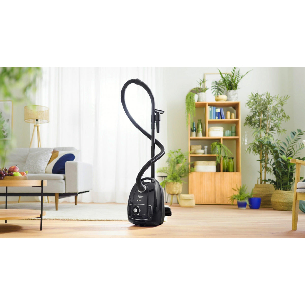 Bosch BGL38BA3GB Serie 4 ProEco 850W Bagged Cylinder Vacuum Cleaner - Black