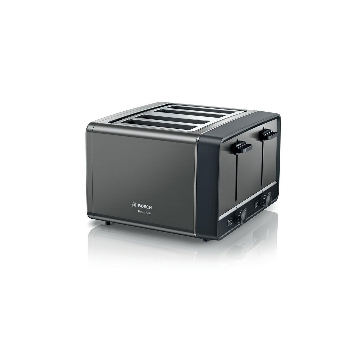 Bosch TAT5P445GB 4 Slice Toaster - Anthracite
