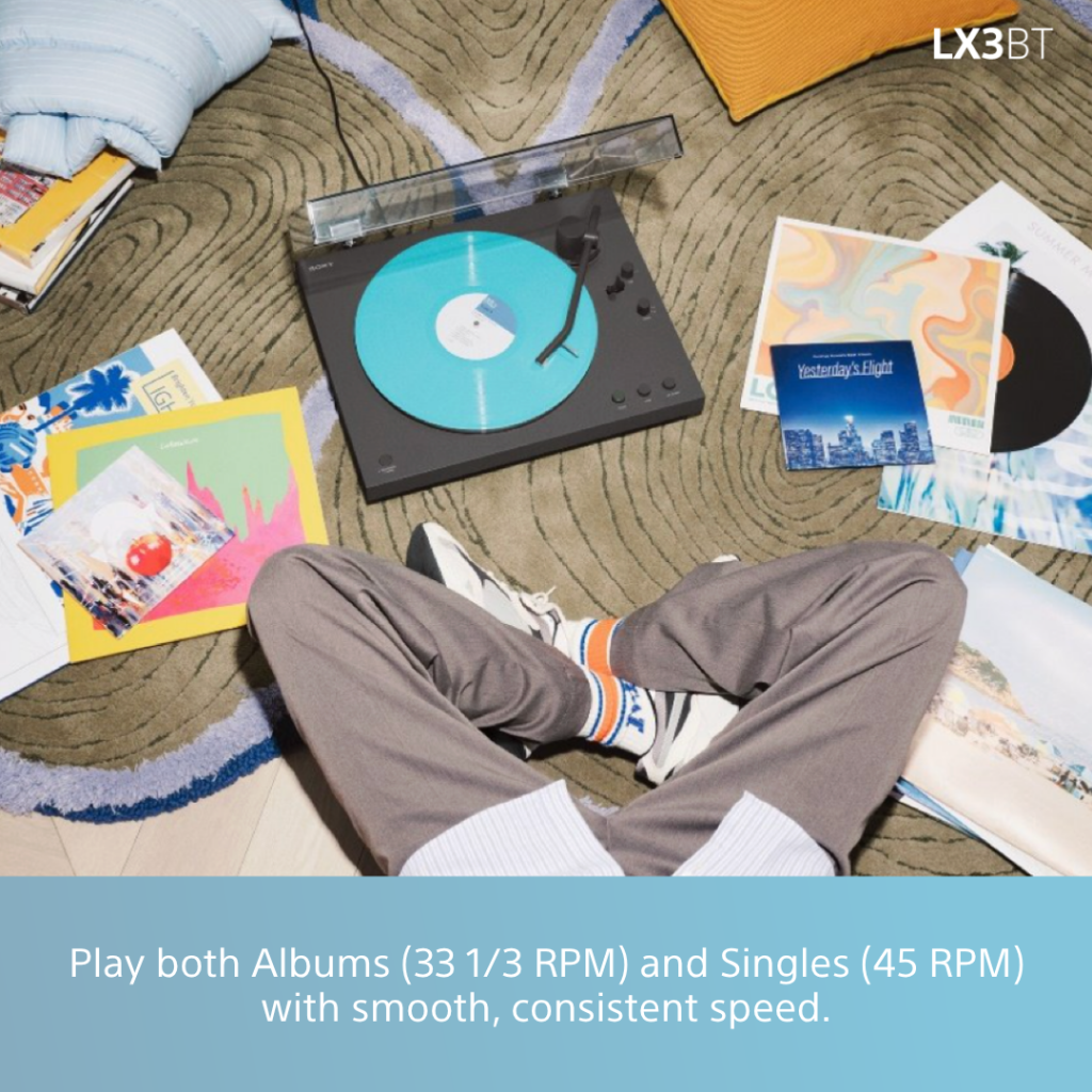 Sony PSLX3BT Bluetooth Turntable Record Player