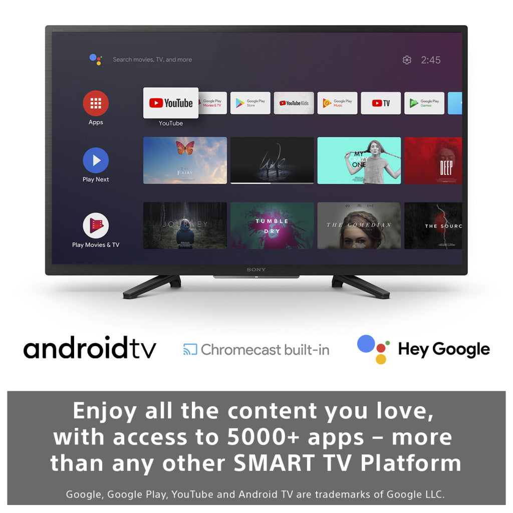 Sony BRAVIA W800 K32W800P1U | 32 inch LED TV with Android Smart TV