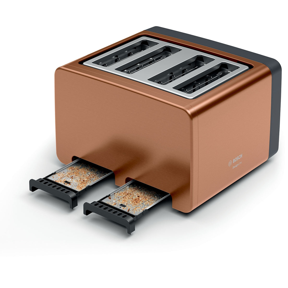 Bosch TAT4P449GB 4 Slice Toaster - Copper
