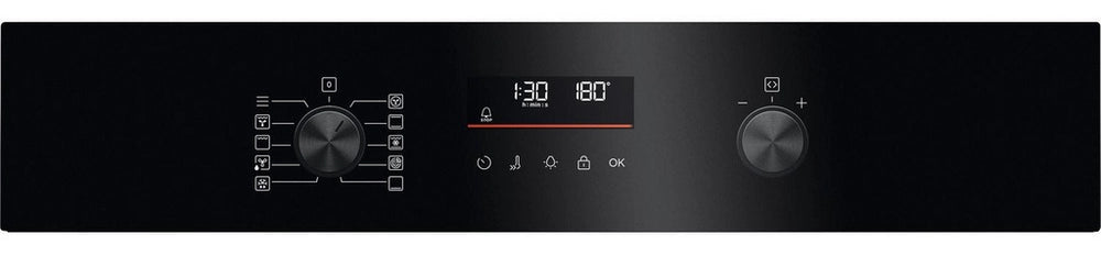 AEG OU5PB40XK 59.6cm Built In Electric Single Oven - Black