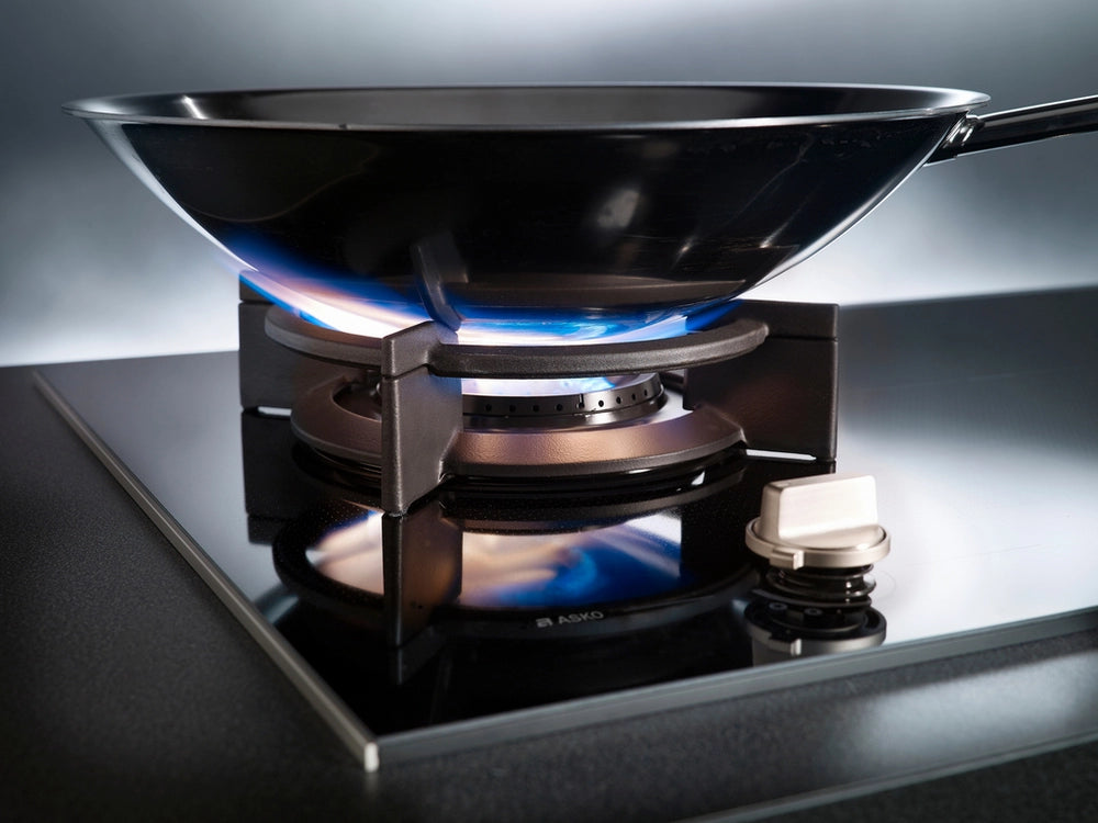ASKO HIG89524BGB1 90cm 5 Zone Induction/Gas Hob - Black