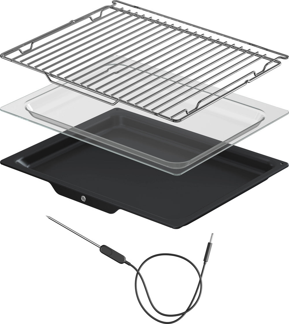 ASKO OCM64BSH 45cm Built In Combi Oven with Microwave - Black Steel