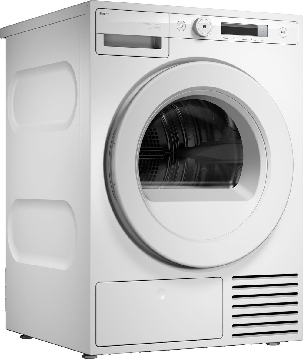 ASKO T108HW.UK 8kg Heat Pump Tumble Dryer - White