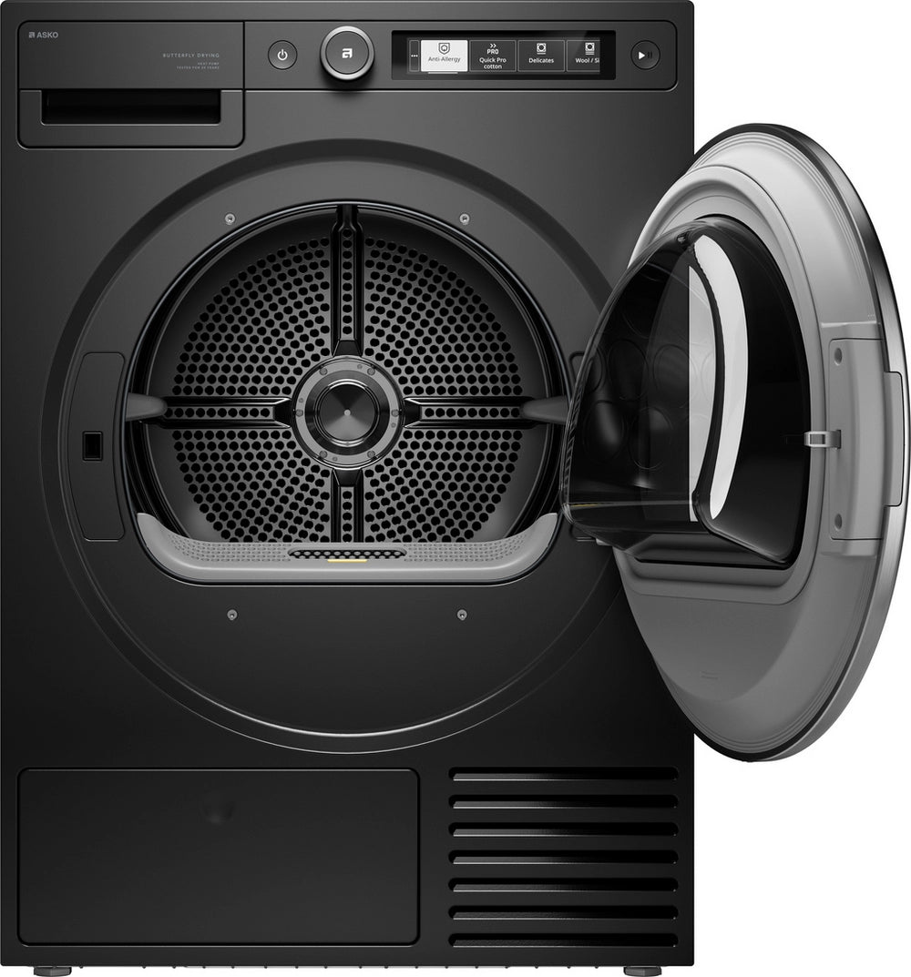 ASKO T509HRG.UK 9kg Heatpump Tumble Dryer - Graphite Black