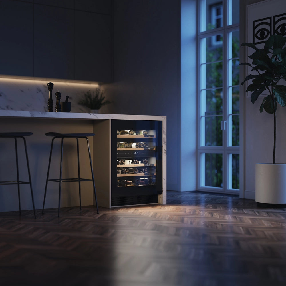 Asko WCN25842G 2 Zone Wine Cooler - Black