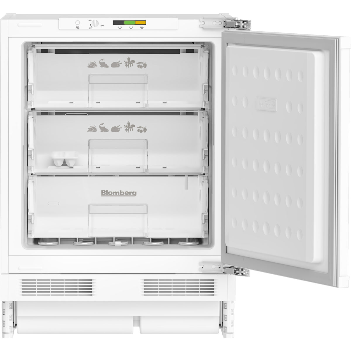 Blomberg FSE1654IU 59.5cm Integrated Under Counter Freezer - White