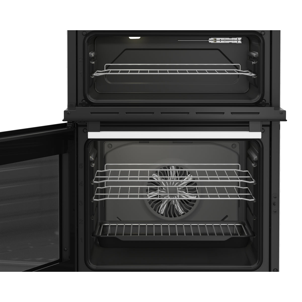 Blomberg HKRN651W 60cm Double Oven Electric Cooker with Vitroceramic Hob - White