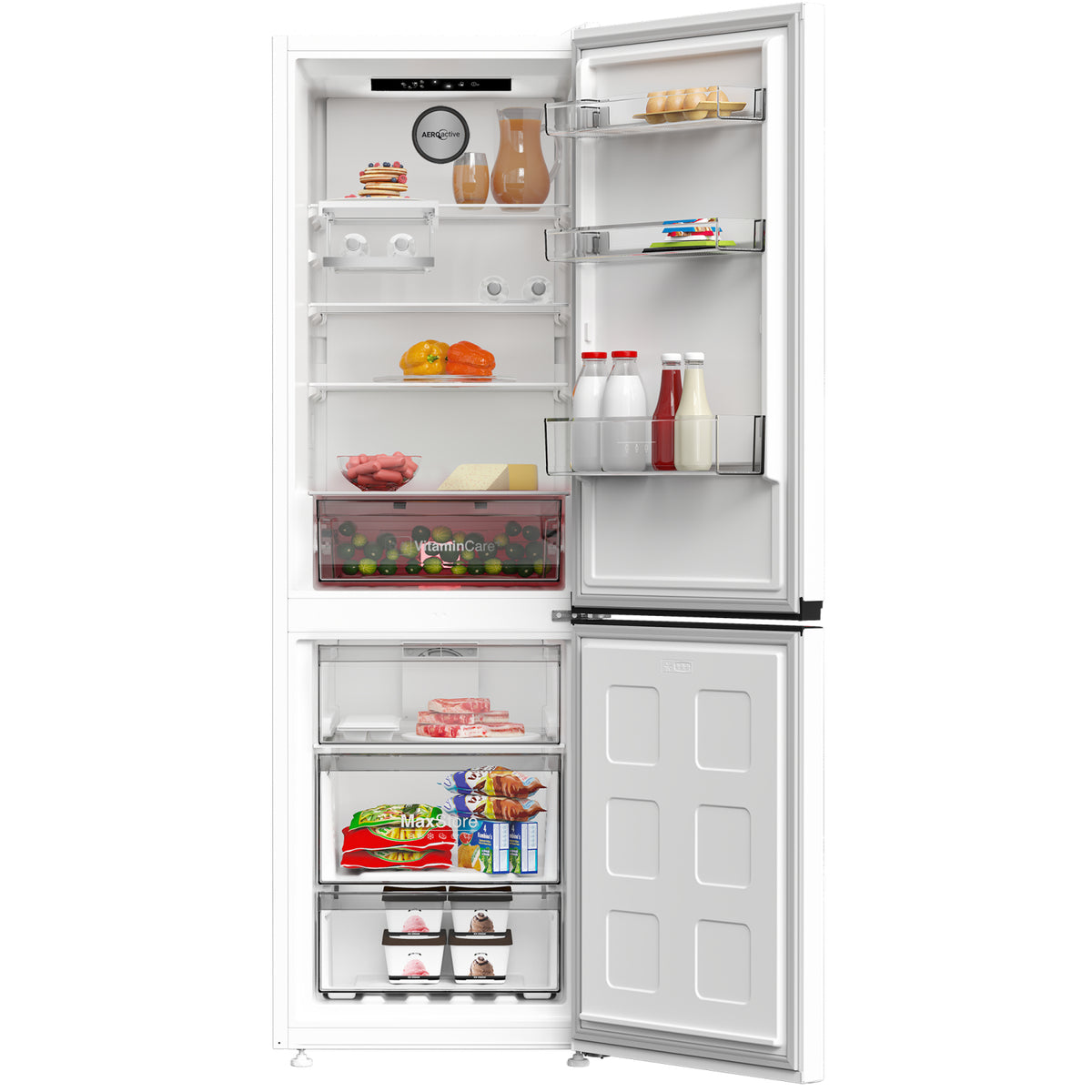 Blomberg KND23675V VitaminCare+ 59.5cm 60/40 Frost Free Fridge Freezer - White