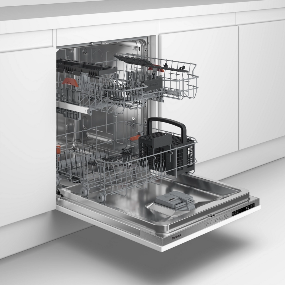 Blomberg LDV42420 Integrated Full Size Dishwasher with SuperGloss - Fixed Hinge - 14 Place Settings