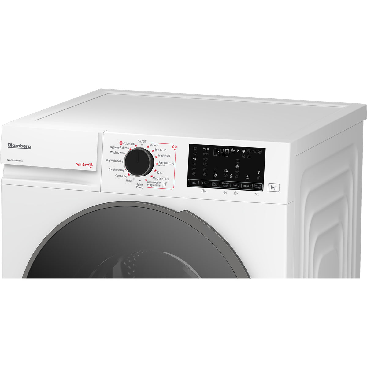 Blomberg LRF854311W 8kg/5kg 1400 Spin RecycledTub Washer Dryer - White