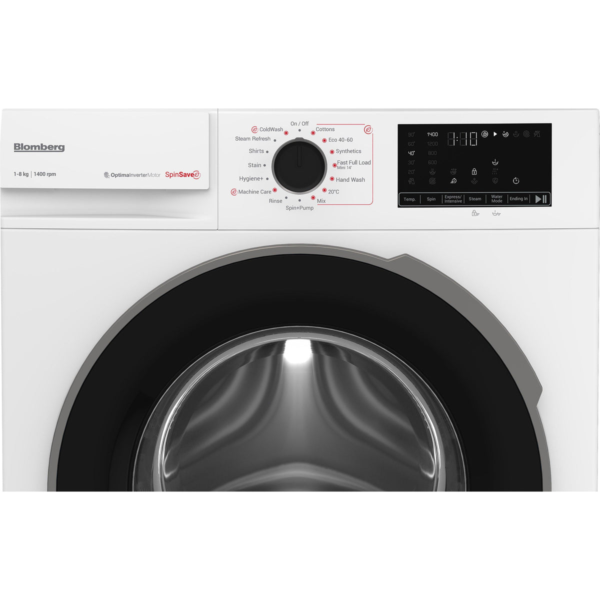 Blomberg LWA18461W 8kg 1400 SpinSave Washing Machine - White