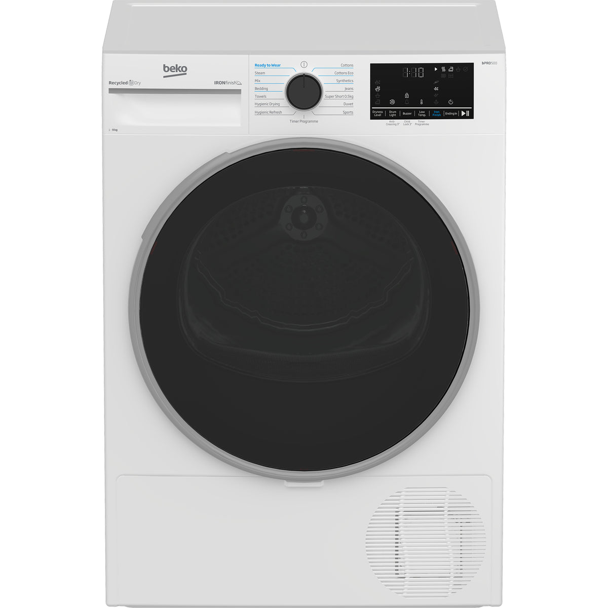 Beko B5T4923NIW 9kg Heat Pump Tumble Dryer - White