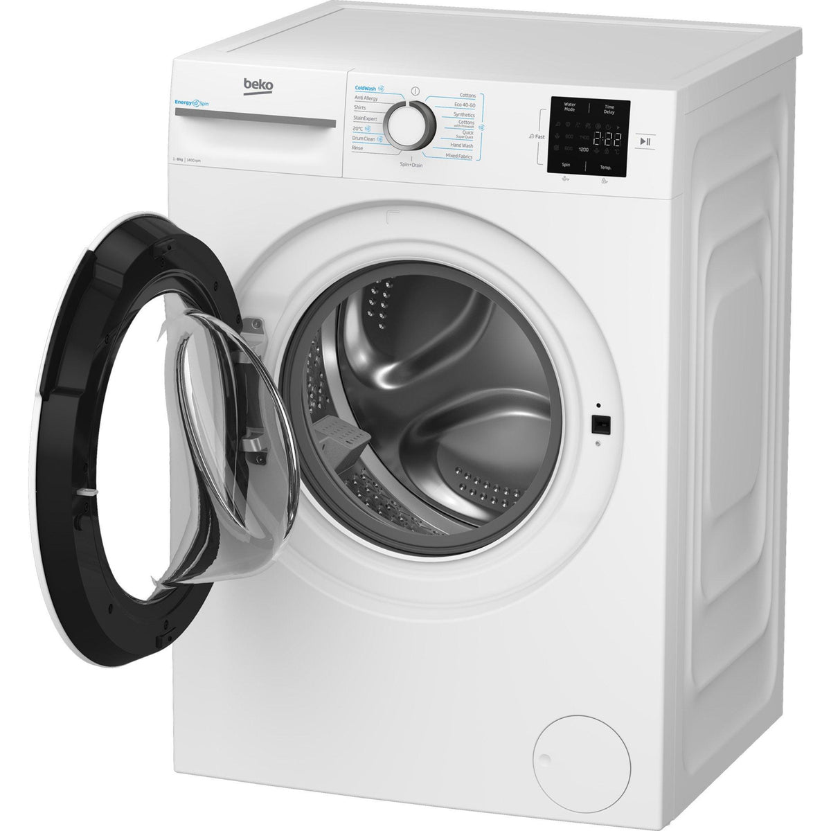 Beko BMN3WT3841W 8kg 1400 Spin EnergySpin Washing Machine - White