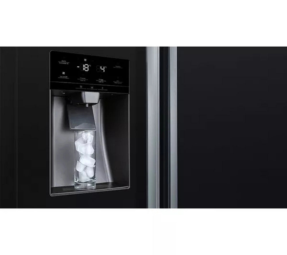 Bosch KAD93ABEP 70/30 Total No Frost, American Fridge-freezer - Black