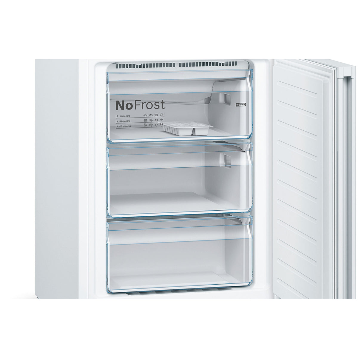 Bosch KGN392WEBG 60cm 70/30 Frost Free Fridge Freezer - White