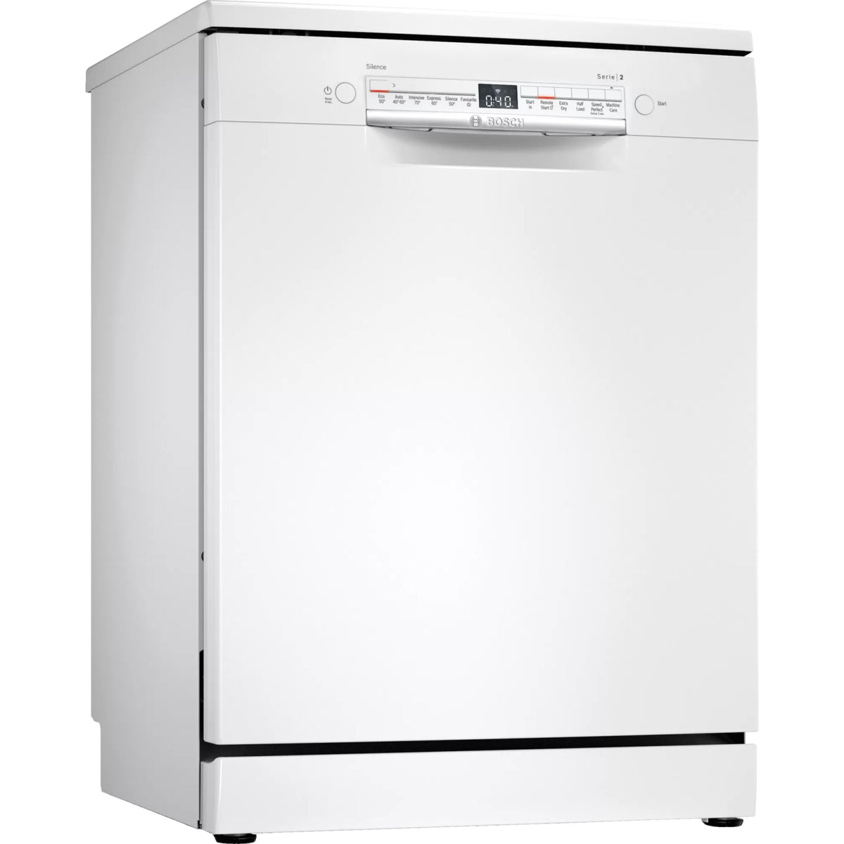 Bosch SMS2HVW67G Dishwasher - White - 14 Place Settings - D rated