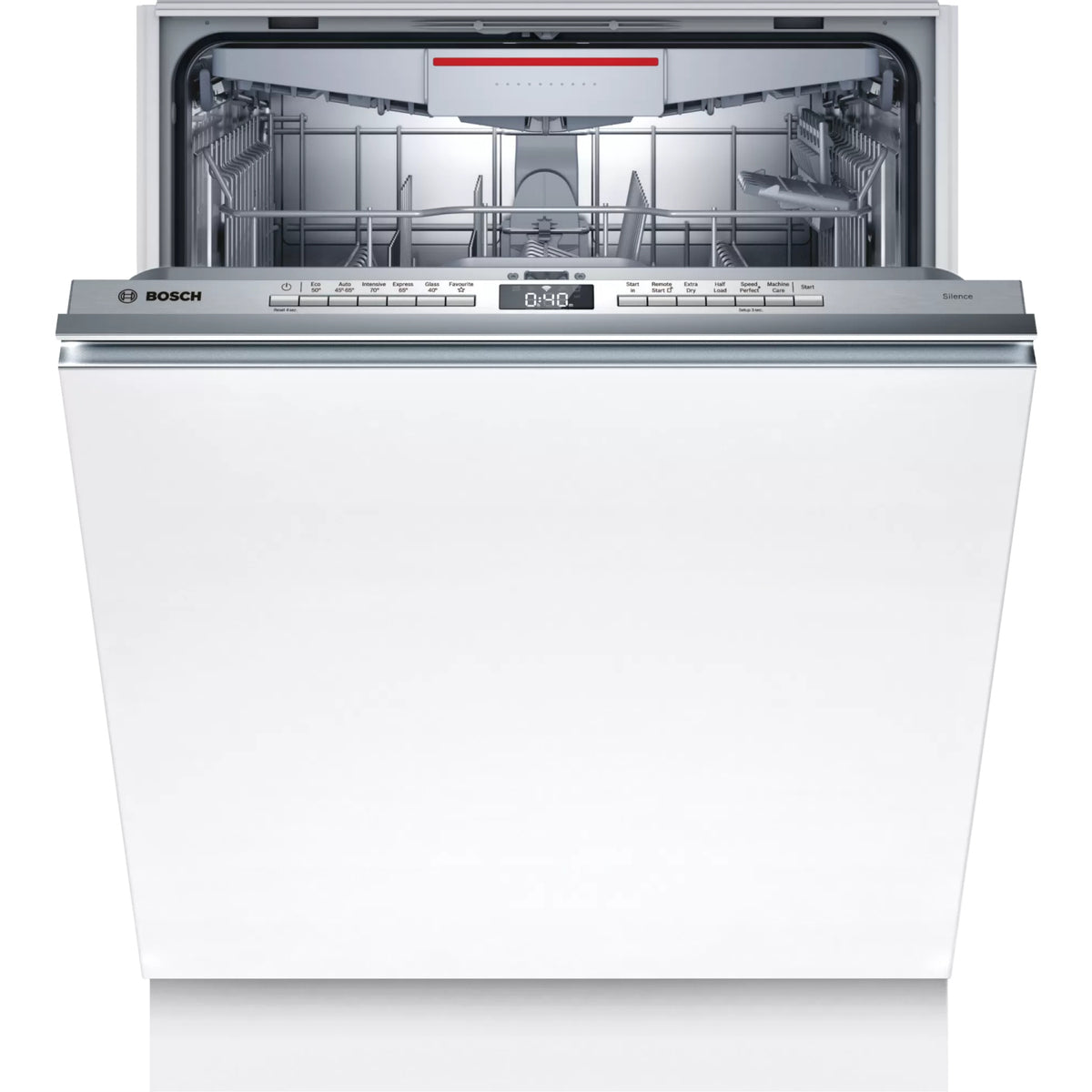 Bosch SMV6ZCX10G Built In Dishwasher - Stainless Steel - 14 Place Settings