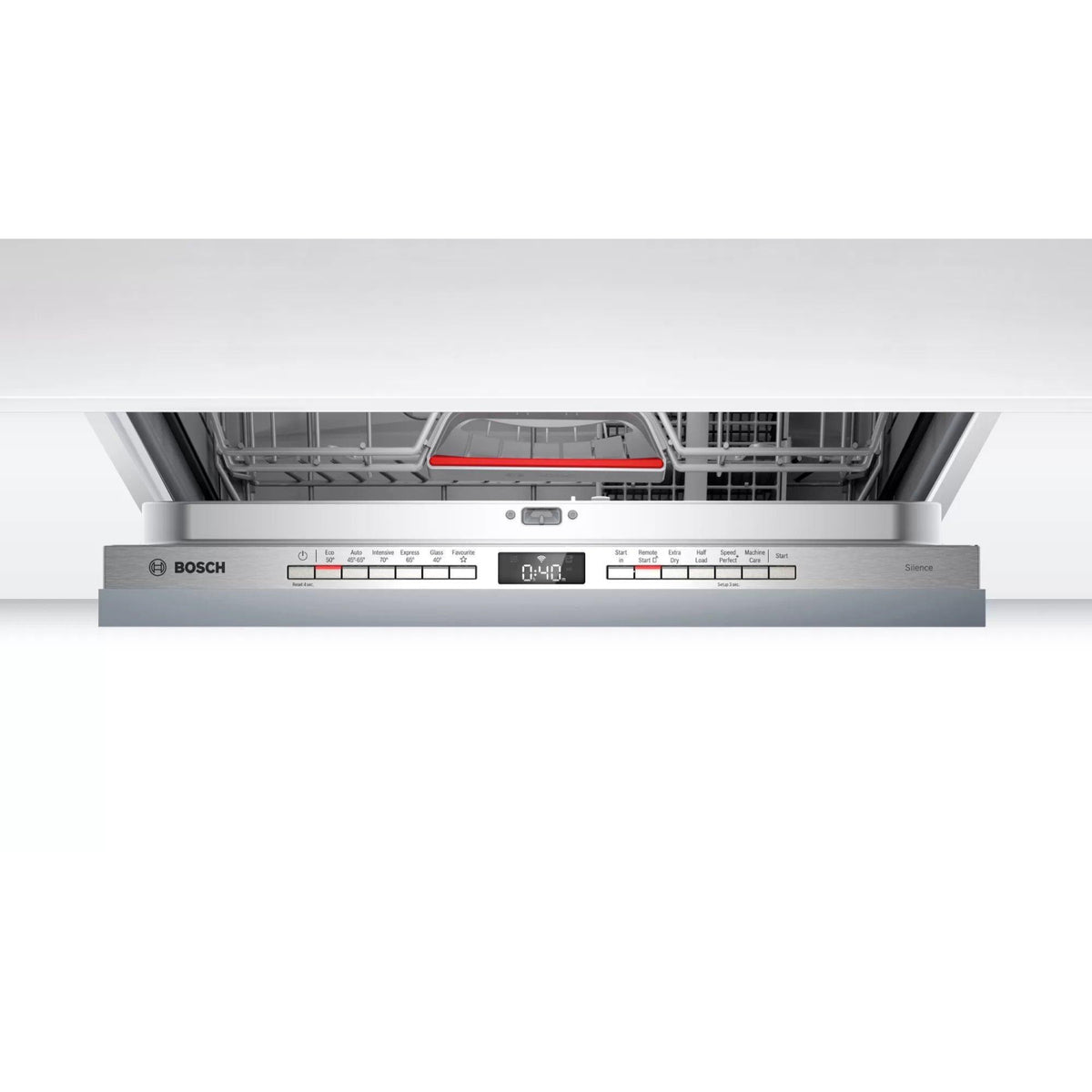 Bosch SMV6ZCX10G Built In Dishwasher - Stainless Steel - 14 Place Settings