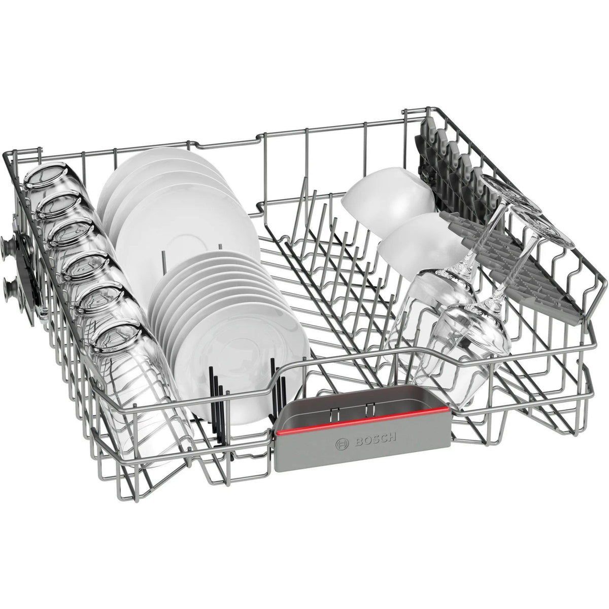 Bosch SMV6ZCX10G Built In Dishwasher - Stainless Steel - 14 Place Settings