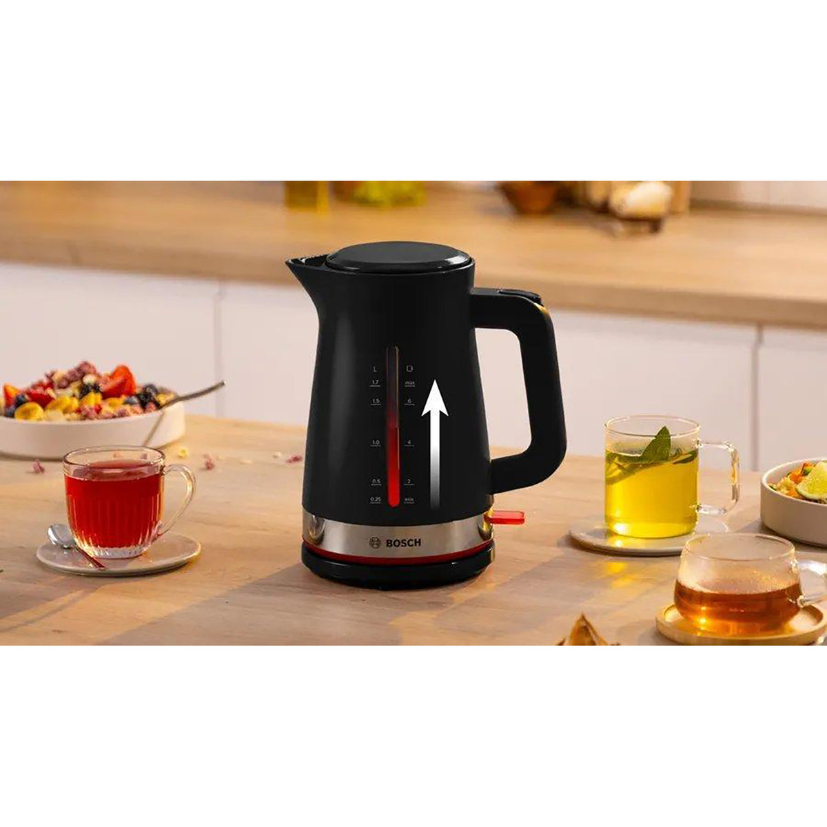 Bosch TWK4M223GB 1.7 Litres Jug Kettle - Black