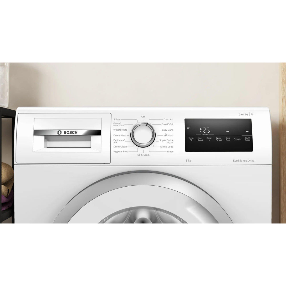 Bosch WAN28258GB 8kg 1400 Spin Washing Machine - White