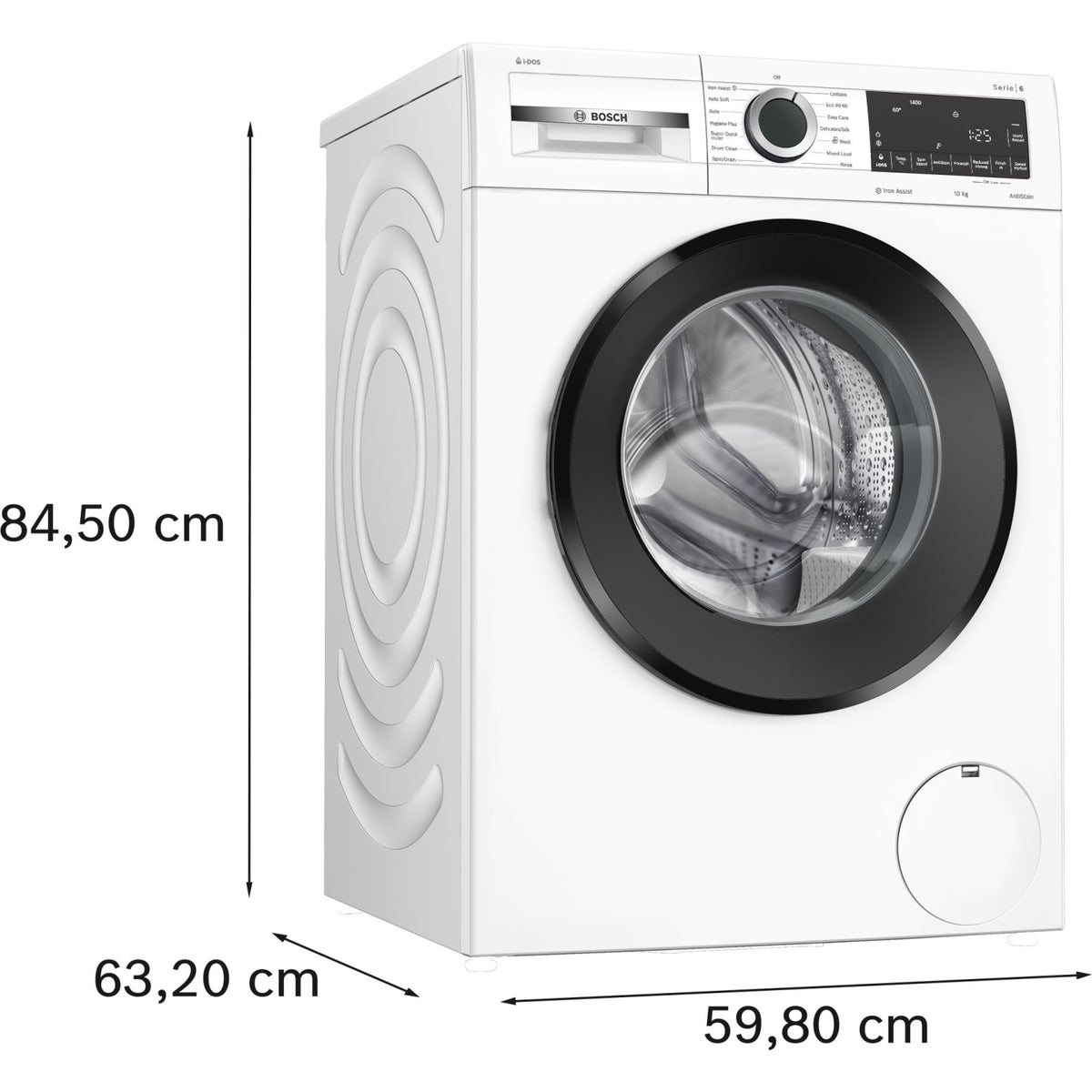Bosch WGG254F1GB 10kg 1400 Spin Washing Machine - White