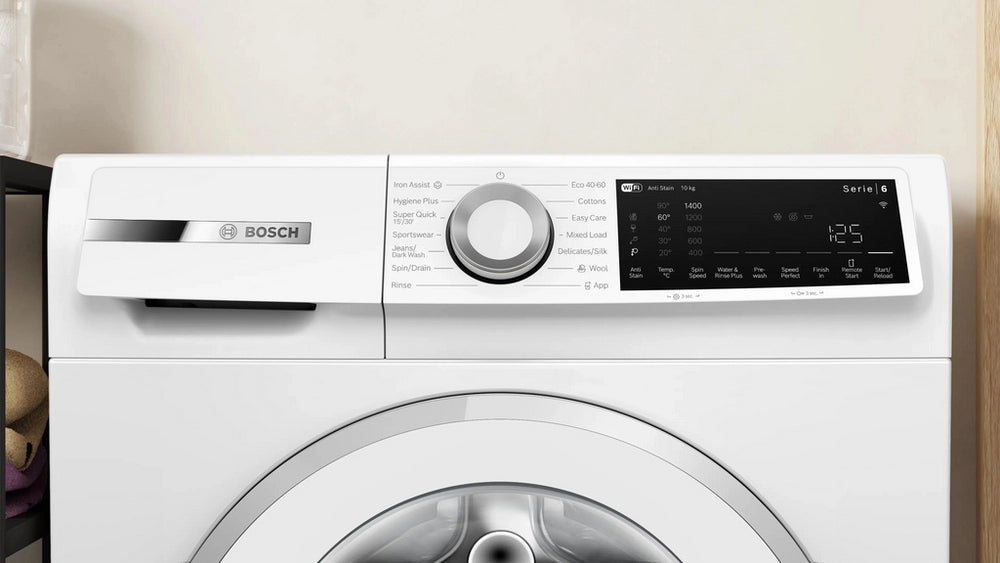 Bosch WGJ25400GB 10kg 1400 Spin Washing Machine - White