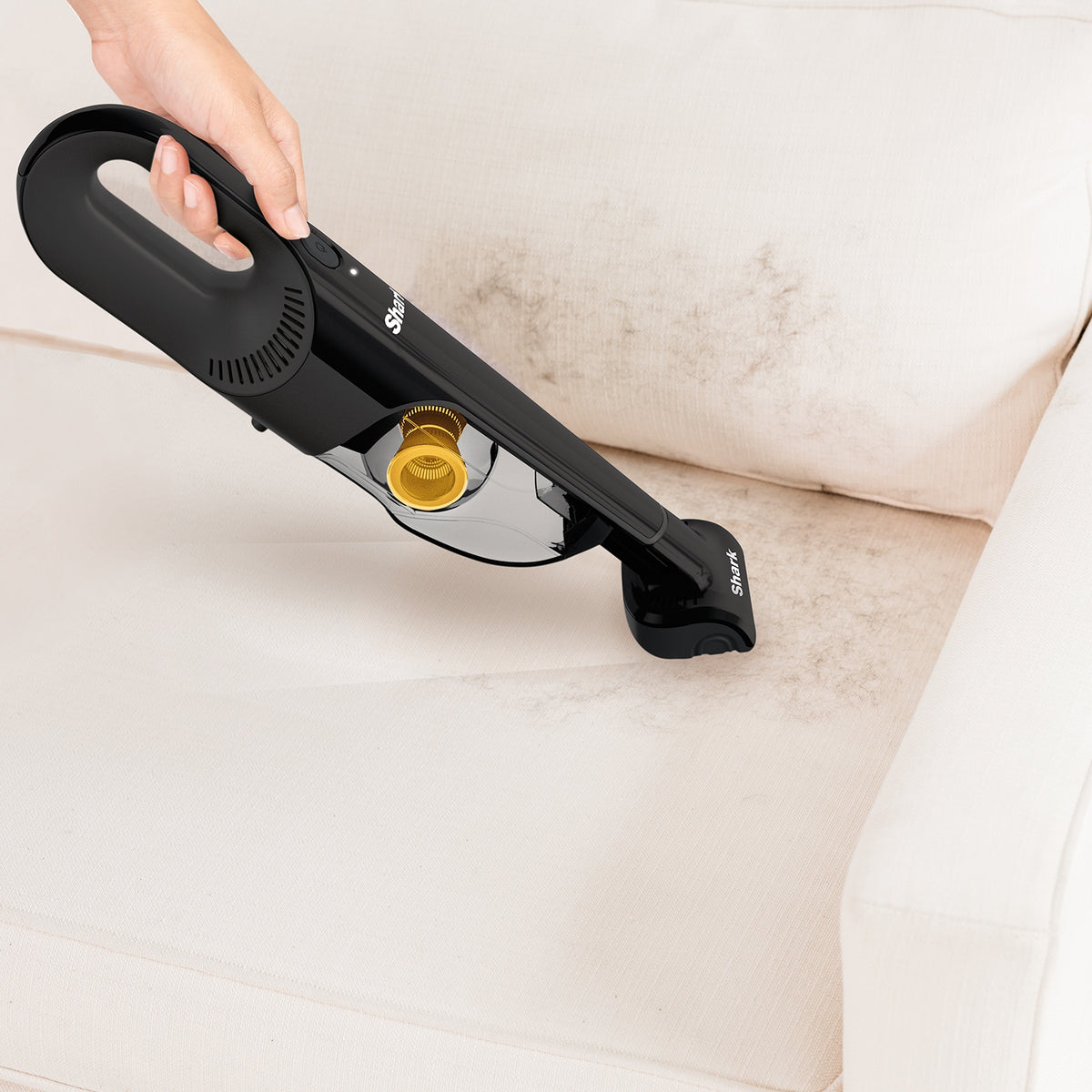 Shark CH950UKT Cordless HandVac Pet Model - Black/Yellow - 10 Minute Run Time