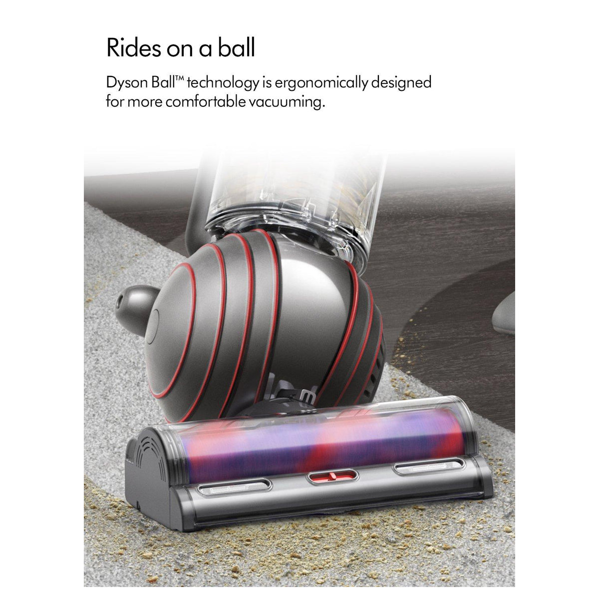 Dyson BALLANIMALORIG Upright Vacuum Cleaner - Nickel/Silver