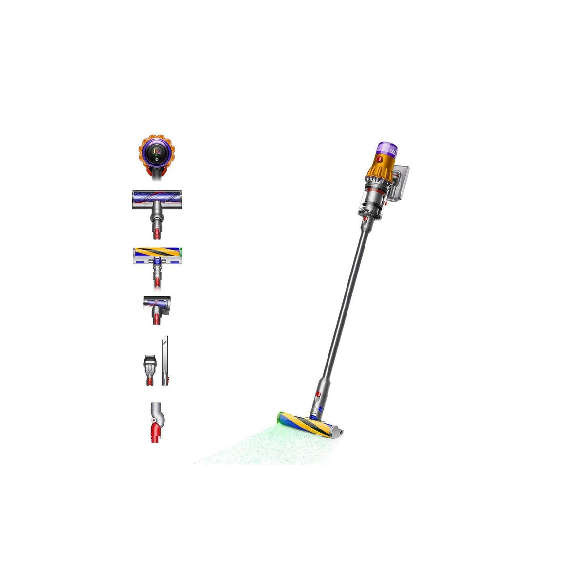 Dyson V12-2023 Detect Slim Absolute Cordless Stick Vacuum – 60 Minutes run time – Nickle