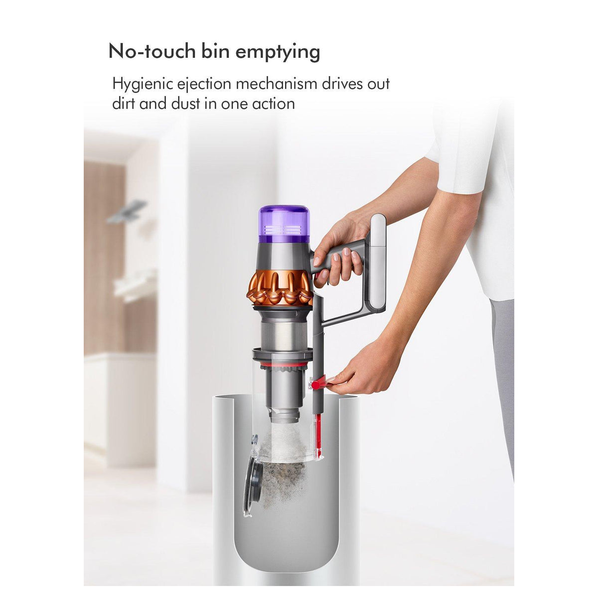Dyson V15-2024 Cordless Vacuum - 60 Minutes Run Time - Yellow/Nickel