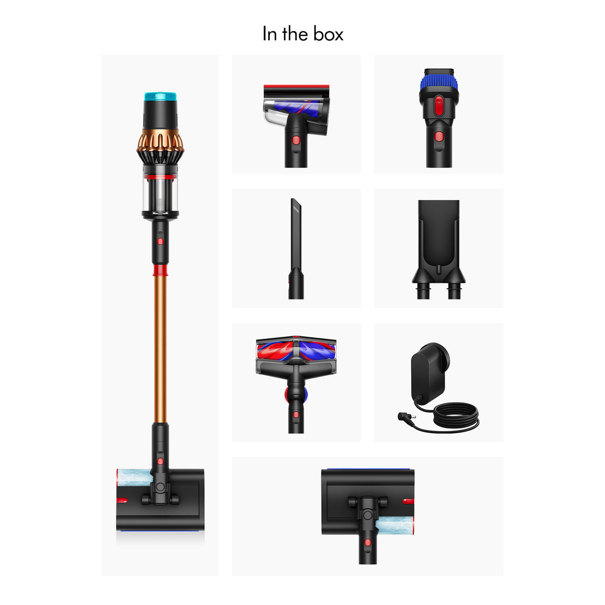 Dyson V16PISTANMLSUB Piston Animal Submarine™ wet and dry vacuum cleaner - Black/ Copper