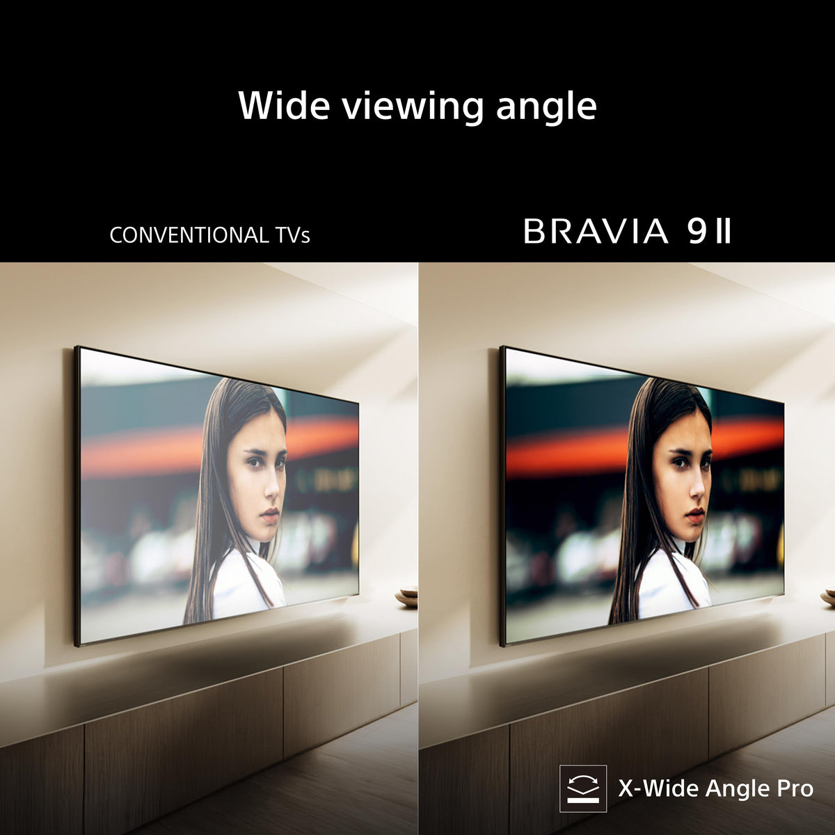 Sony BRAVIA 9 II wide viewing angle