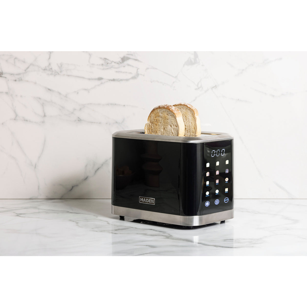 Haden 212948 Touch Screen 2 Slice Toaster - Black