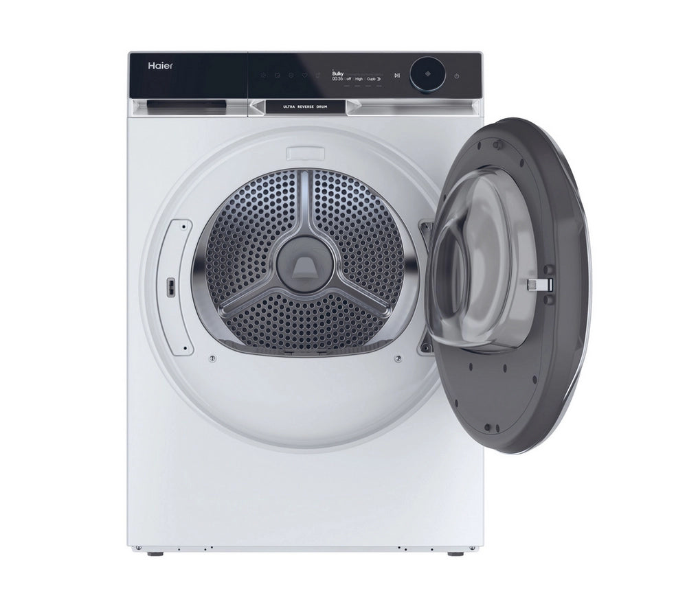 Haier HD90-A3Q397U1 9kg Heat Pump Tumble Dryer - White