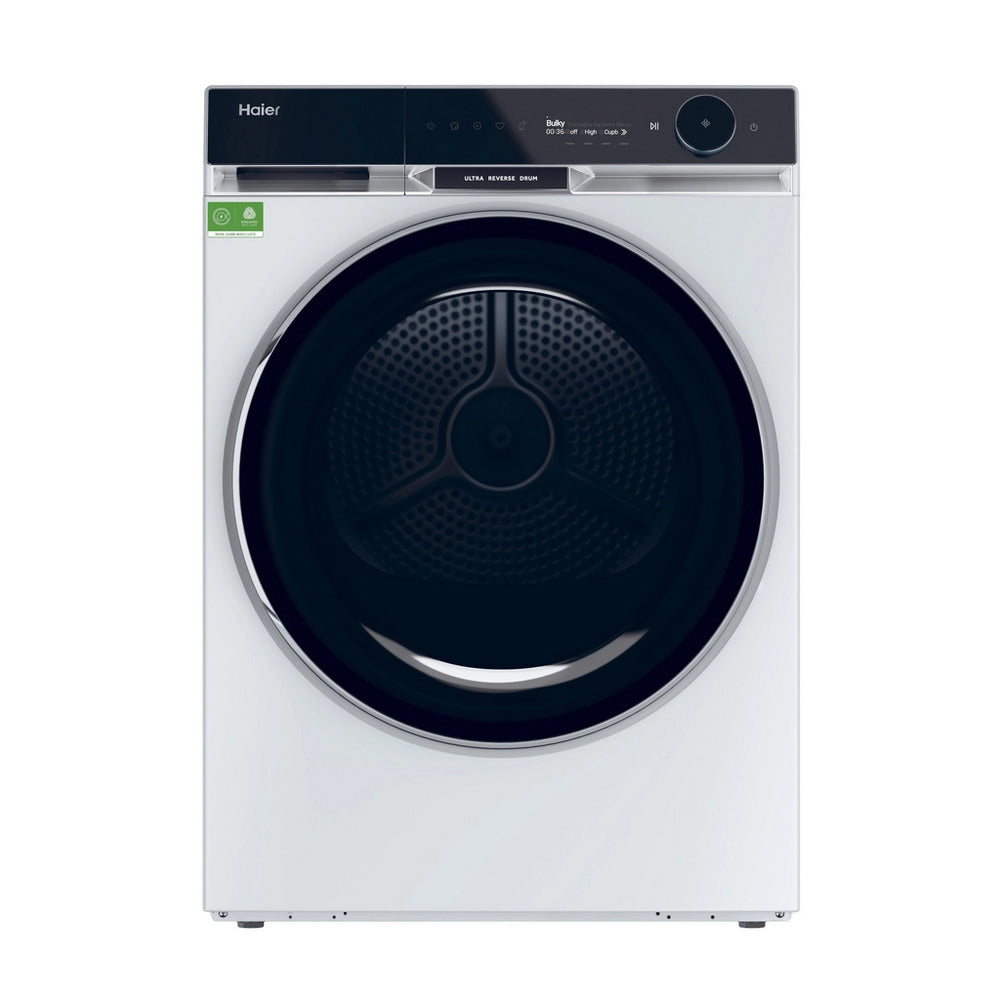 Haier HD90-A3Q397U1 9kg Heat Pump Tumble Dryer - White