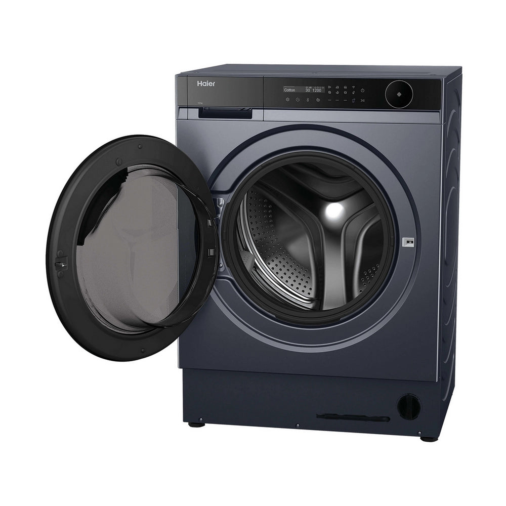 Haier HWB100B14858GUUK 10kg 1400 Spin Washing Machine - Graphite & Black