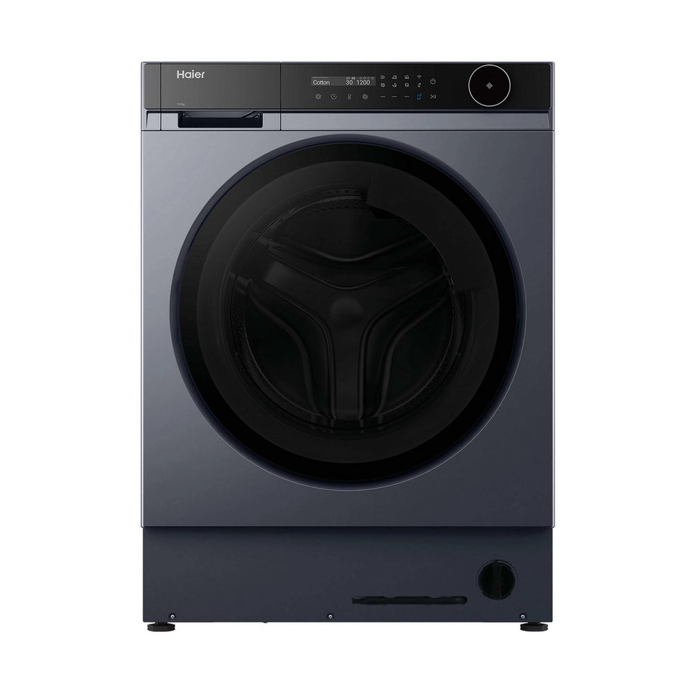 Haier HWB100B14858GUUK 10kg 1400 Spin Washing Machine - Graphite & Black