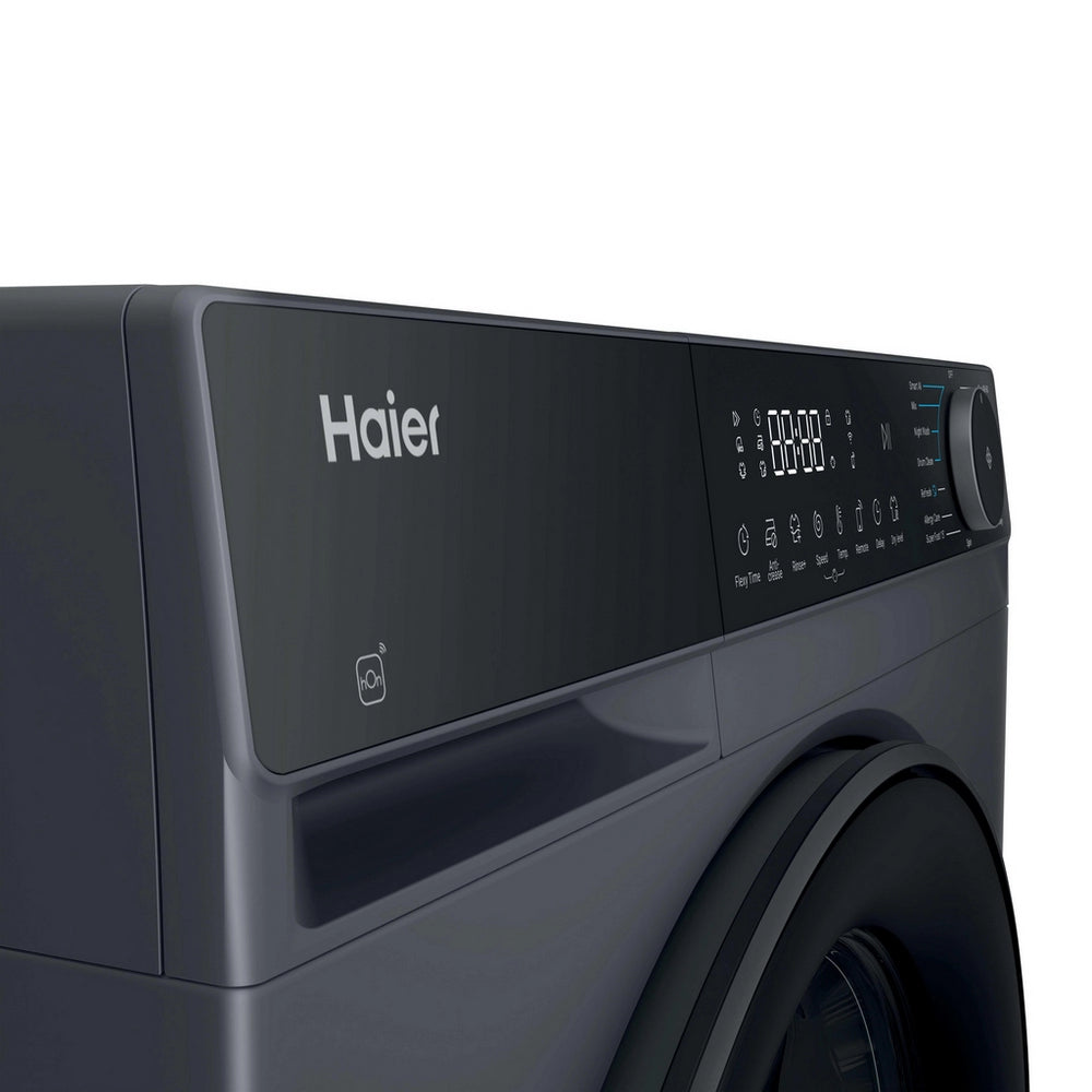 Haier HWD90BP14357GTUK 9kg/5kg 1400 Spin Washer Dryer - Graphite