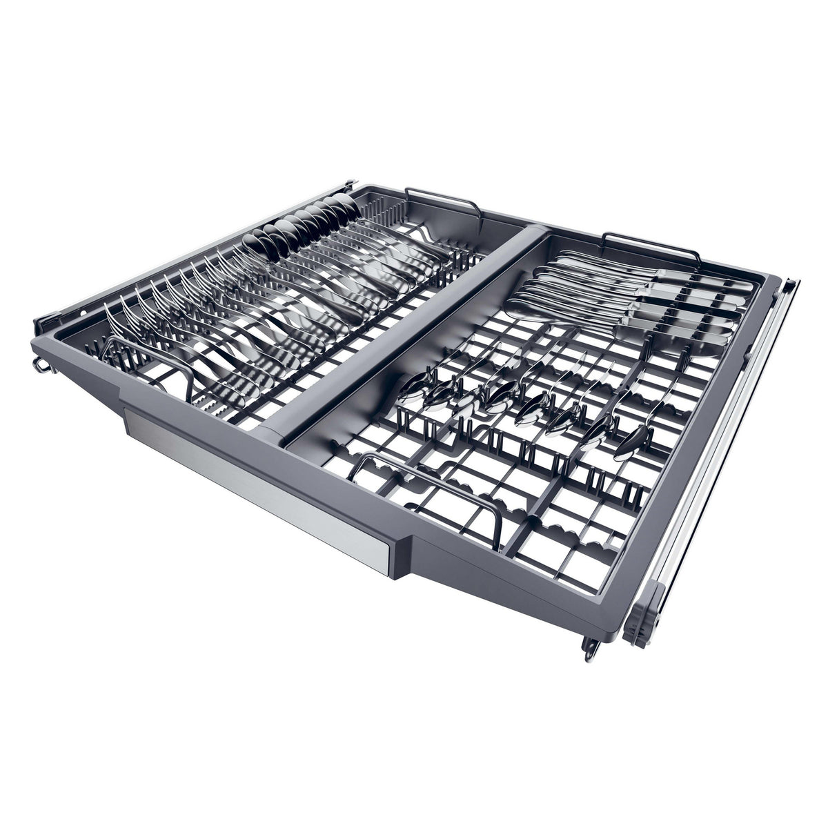 Haier XF 6B2M3BX-80 Dishwasher - Silver - 16 Place Settings