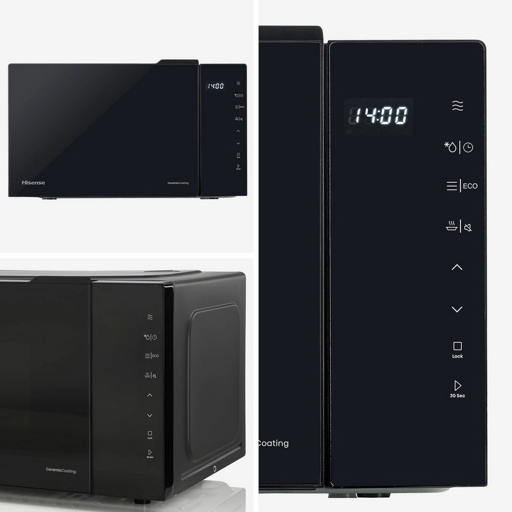 Hisense H23MOBS5H4UK 23 Litres Solo Microwave - Black