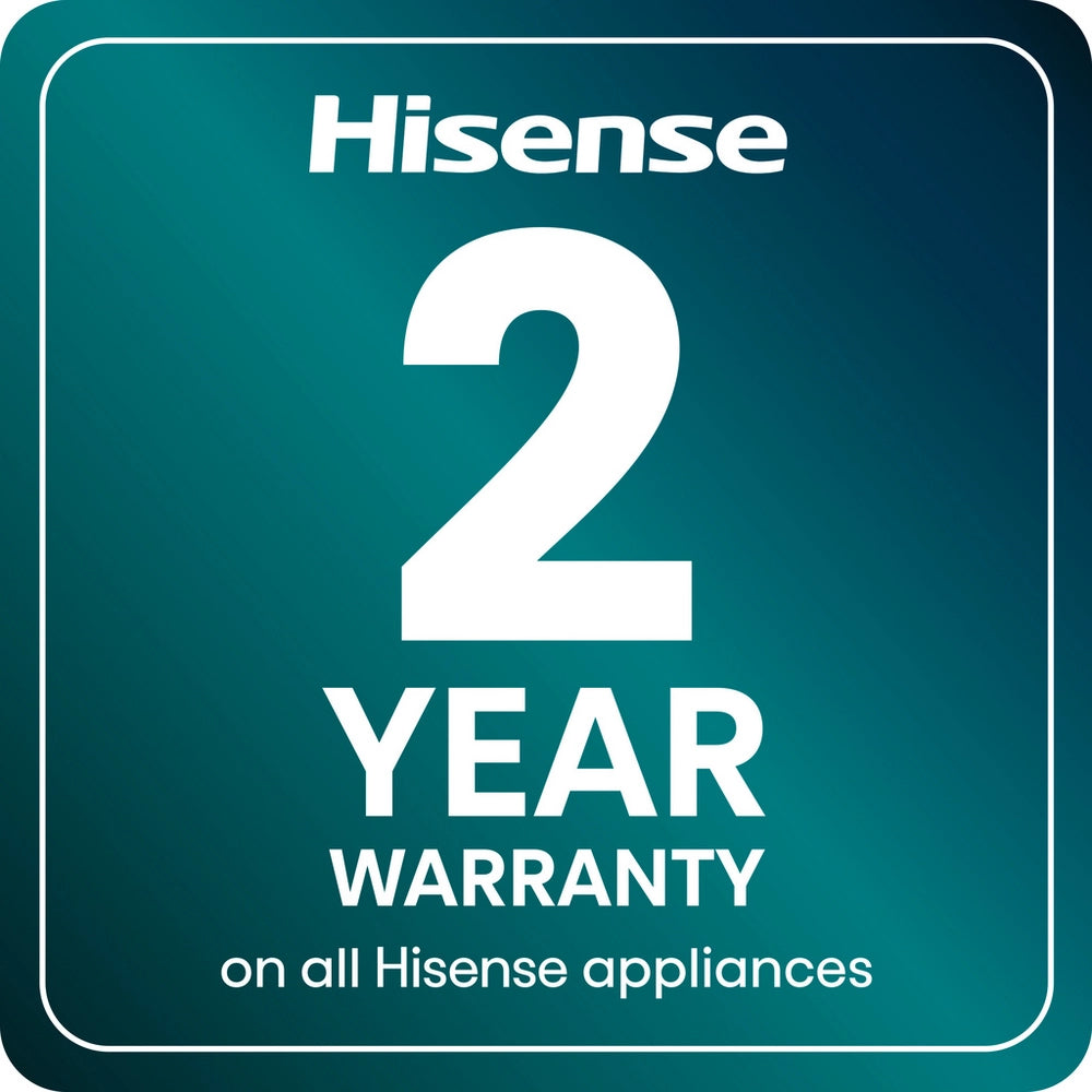 Hisense HS642D90WUK Full-Size Dishwasher - White - 14 Place Settings