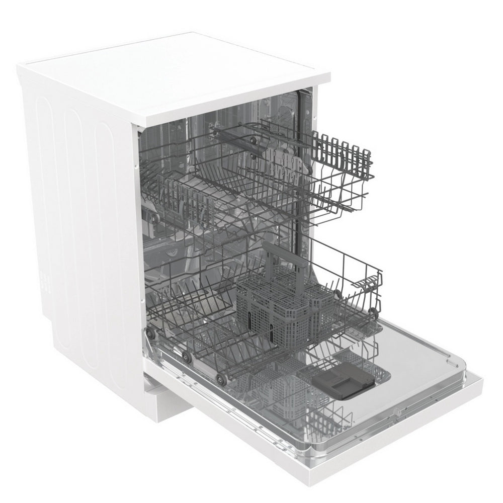 Hisense HS642D90WUK Full-Size Dishwasher - White - 14 Place Settings