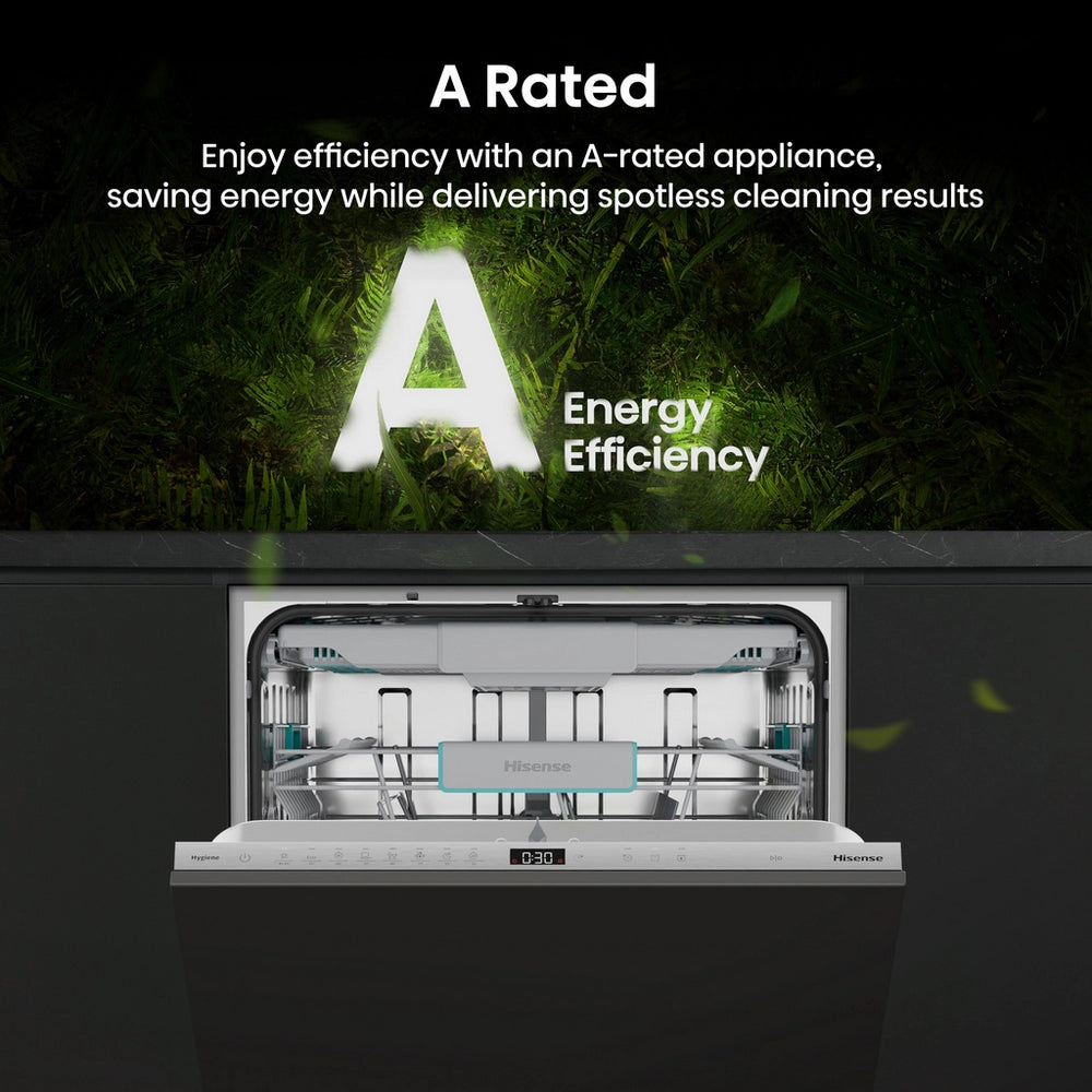 Hisense HV16AUK Integrated Dishwasher - 16 Place Settings